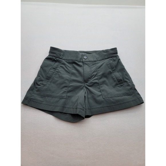 Athleta Pants - Athleta‎ Trekkie North Shorts Womens O Gray Hiking Travel Ripstop 4 Inch Inseam